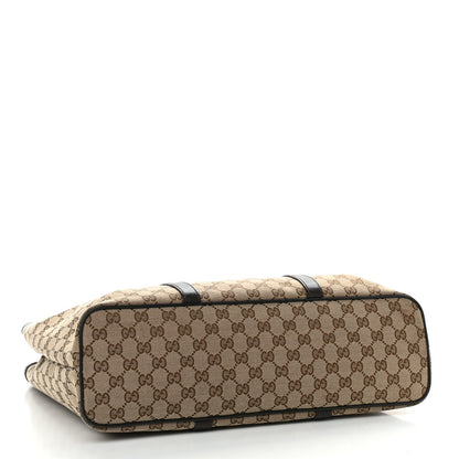 Gucci GG Monogram Large Joy Tote Bag Dark Brown 4 of 13