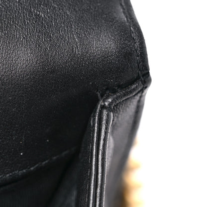 Chanel Lambskin Quilted Medium Boy Flap Black 14 of 17
