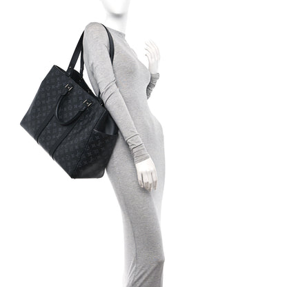 Louis Vuitton Monogram Eclipse Sac Plat 24H 2 of 9