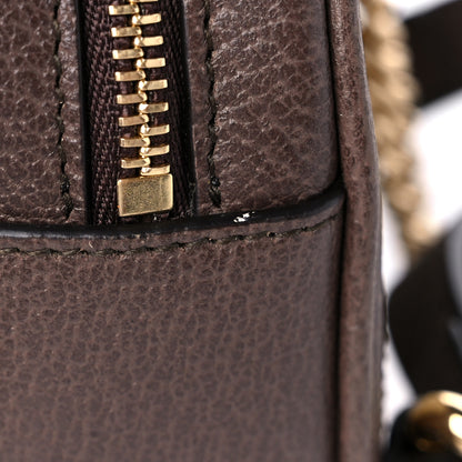 Gucci GG Supreme Monogram Web Mini Ophidia Round Backpack Brown 10 of 11