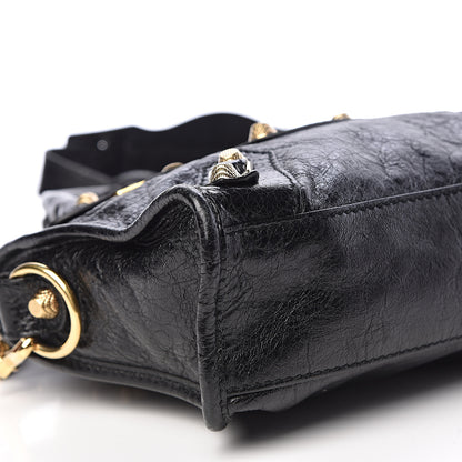 Balenciaga Agneau Giant 12 Gold Hardware Mini City Black 8 of 10
