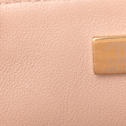 Chanel Lambskin Quilted Mini Rectangular Flap Beige 7 of 10