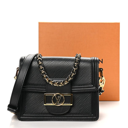 Louis Vuitton Epi Mini Dauphine Black 10 of 10