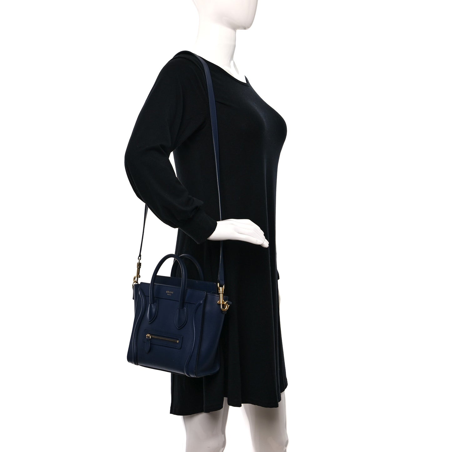 Smooth Calfskin Nano Luggage Ink