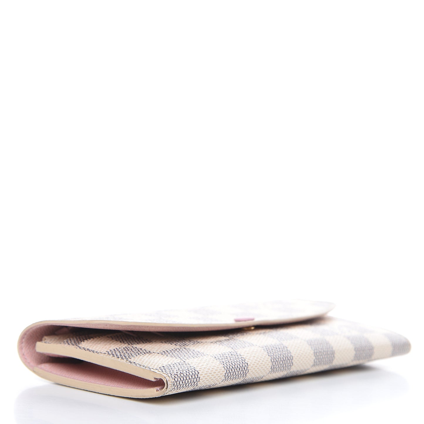 Damier Azur Emilie Wallet Rose Ballerine