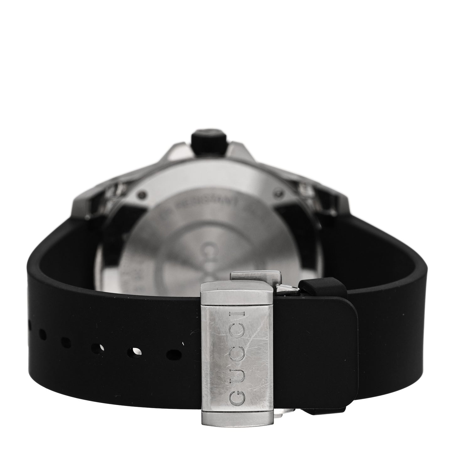 Stainless Steel Rubber 45mm Dive Snake Quartz Watch Black