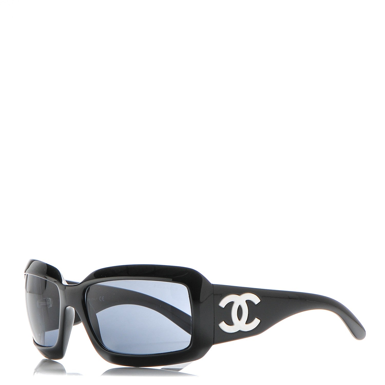 Chanel Mother of Pearl CC Sunglasses 5076-H Black 1 of 8