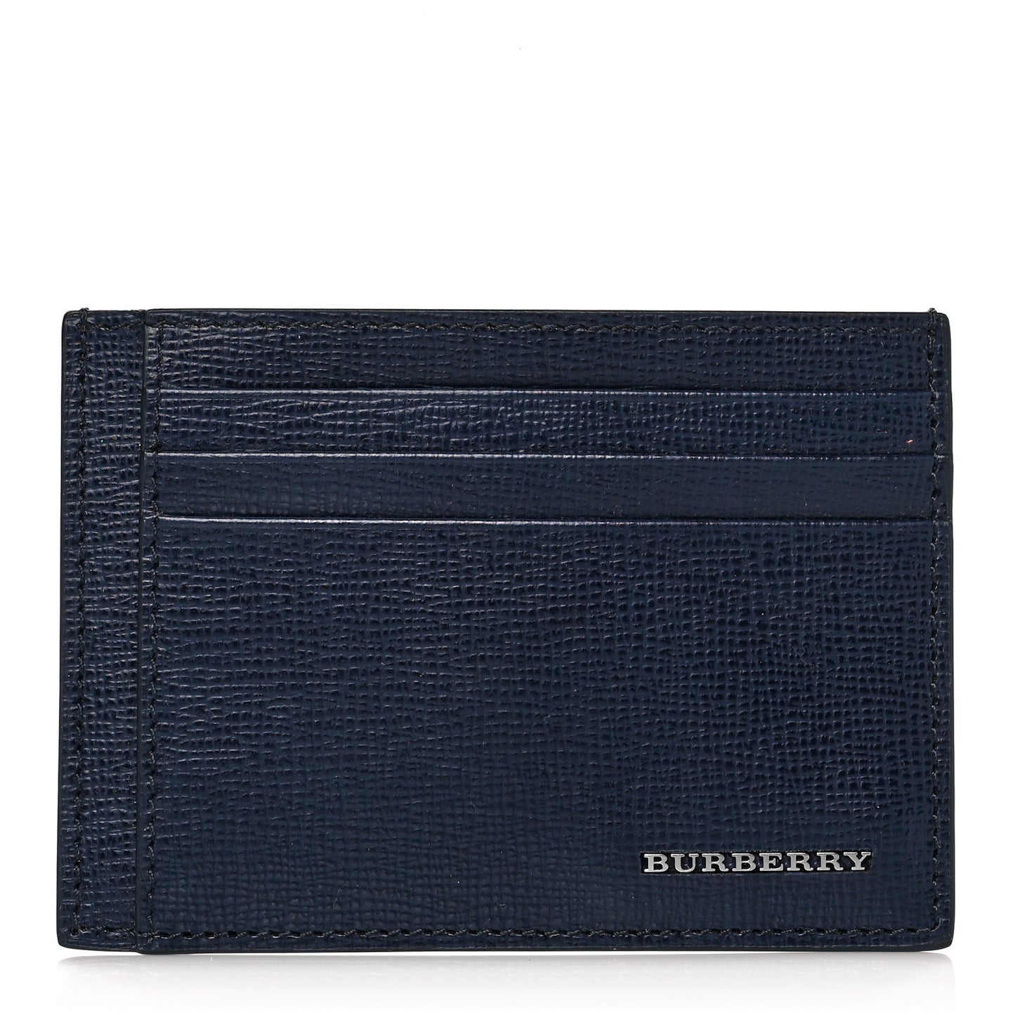 Calfskin Card Holder Dark Navy