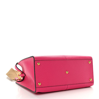 Fendi Cuoio Romano Selleria Medium Peekaboo X-Lite Fuxia 3 of 9