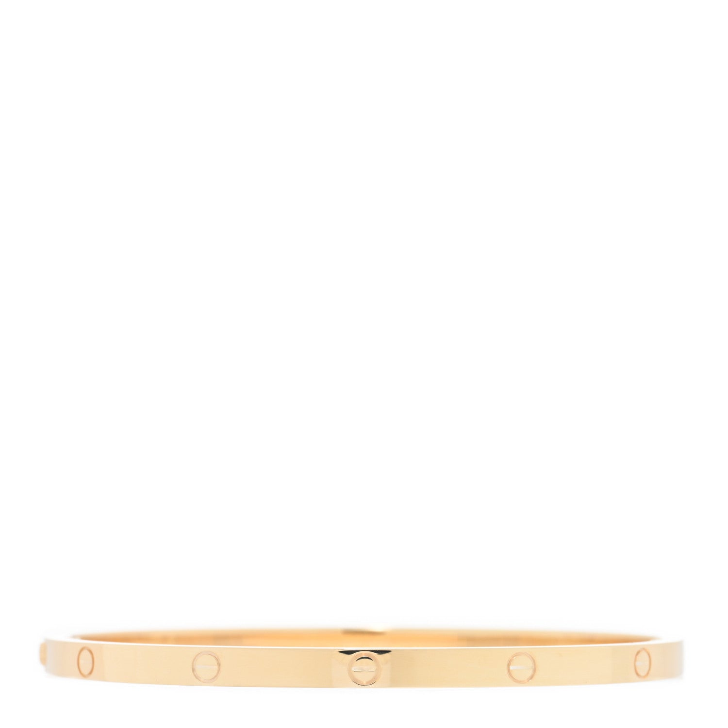 Cartier 18K Yellow Gold Small LOVE Bracelet 17 2 of 5