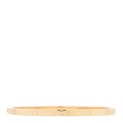 Cartier 18K Yellow Gold Small LOVE Bracelet 17 2 of 5