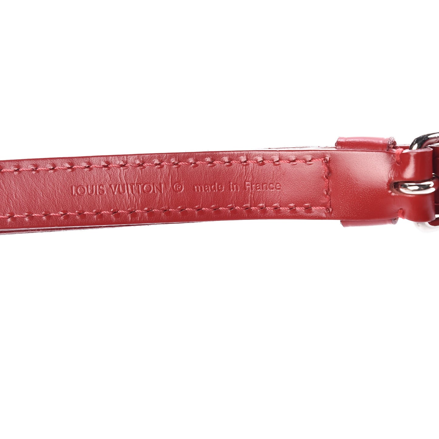 Calfskin 16mm Adjustable Shoulder Strap Red