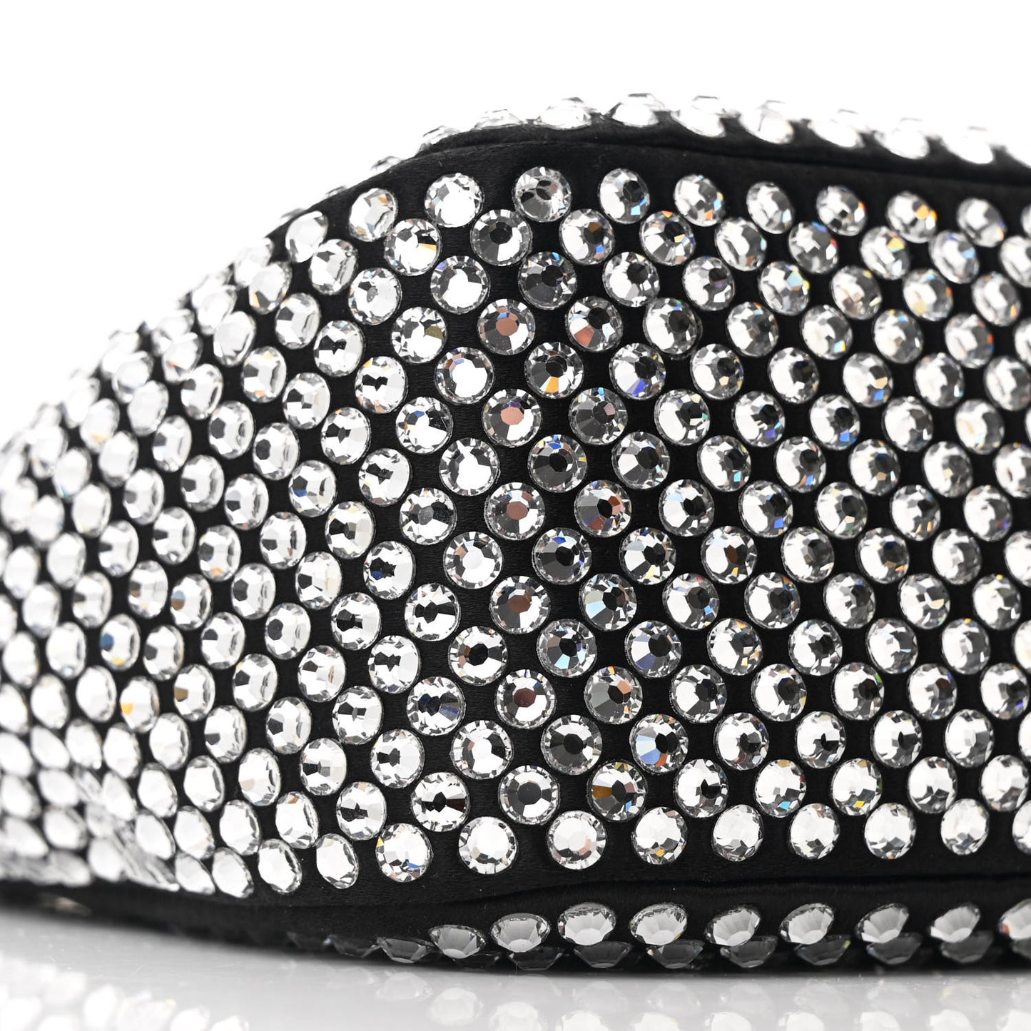 Satin Crystal Re-Edition 2005 Shoulder Bag Cristal