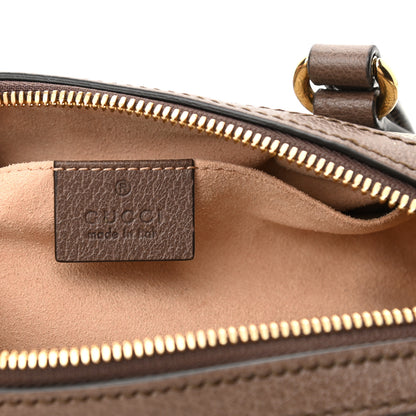 Gucci GG Supreme Monogram Web Small Ophidia Boston Bag Beige New Acero 6 of 10