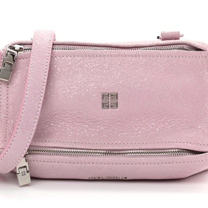 Givenchy Crackled Lambskin Mini Pandora Light Pink 9 of 13