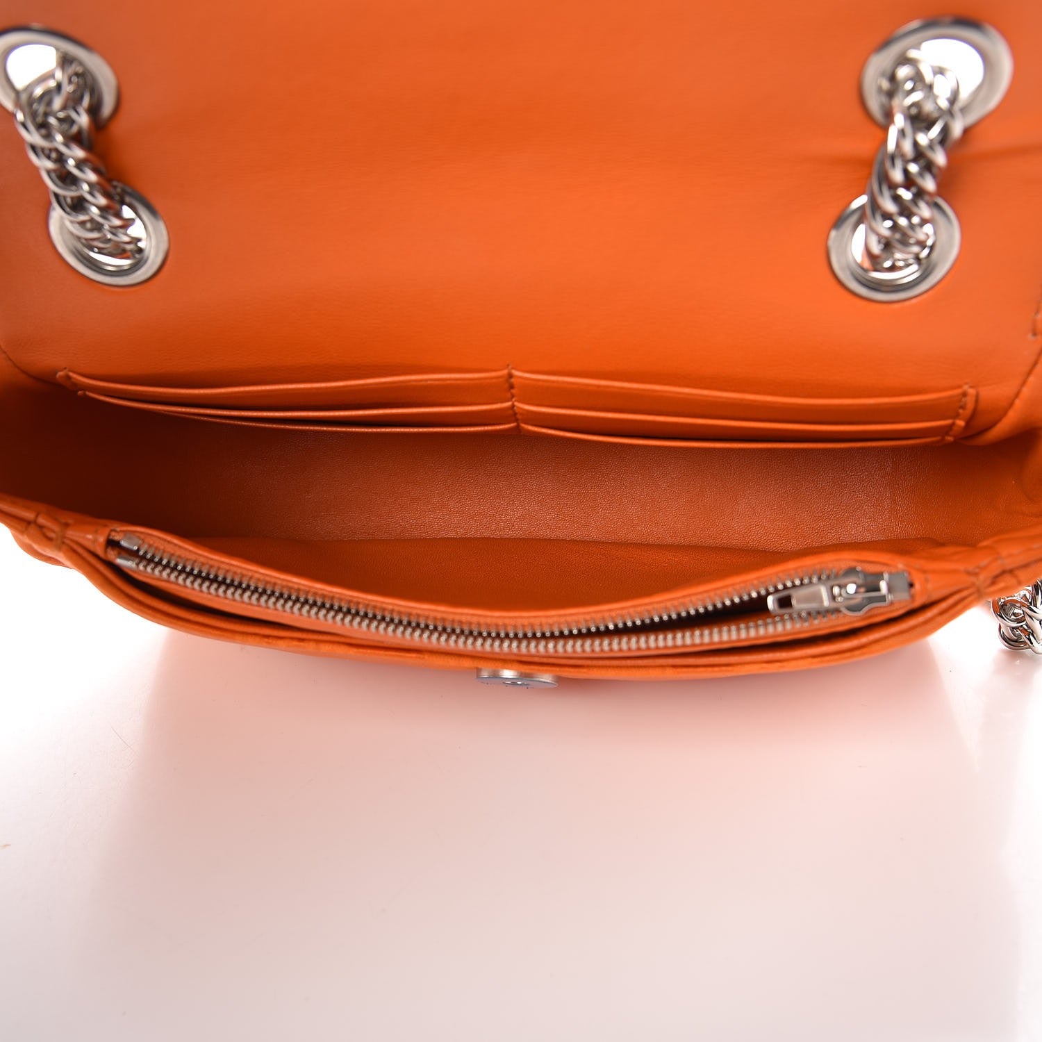 Balenciaga Nylon Jacquard Diagonal Logo S BB Round Shoulder Bag Orange Sanguine 5 of 9