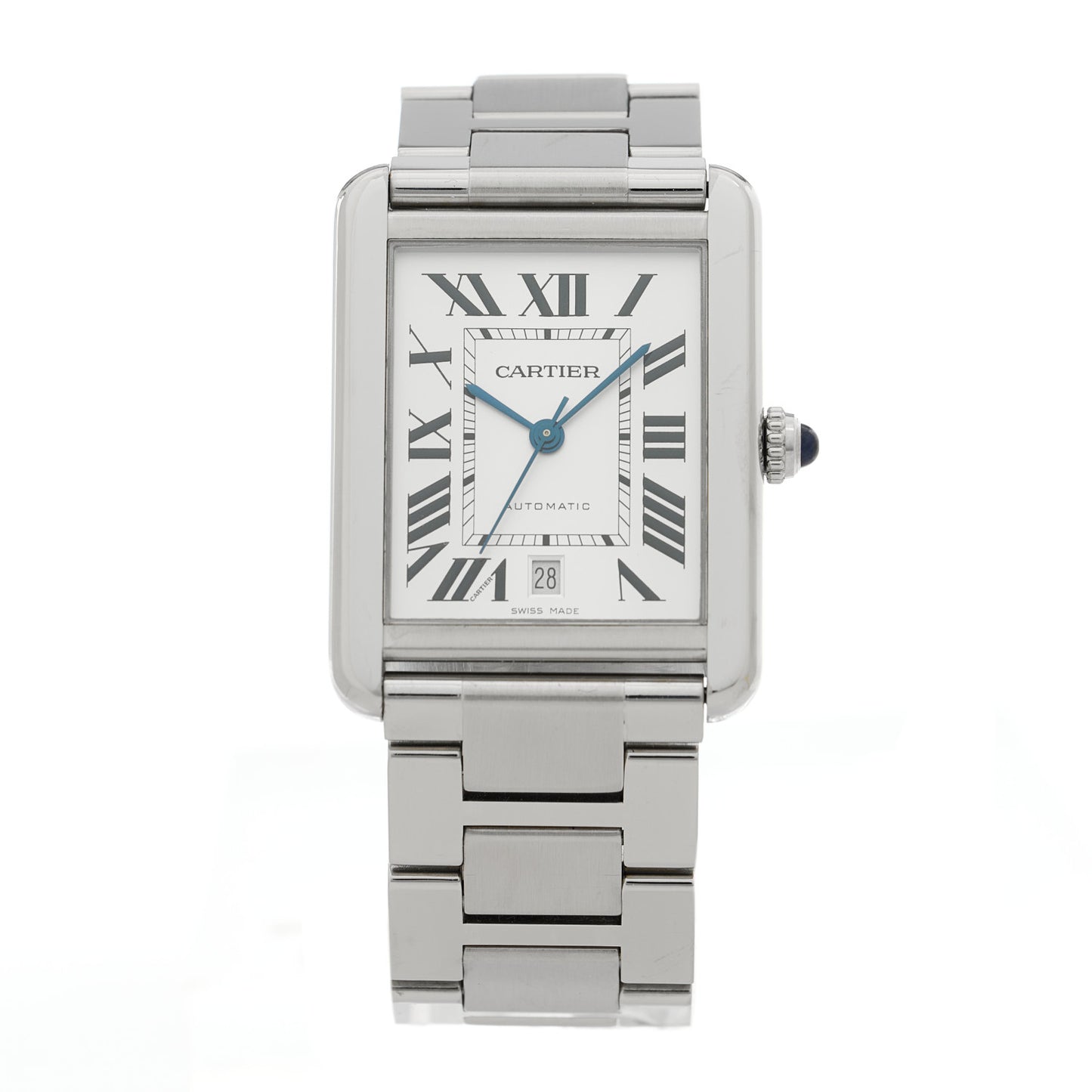 Stainless Steel 31mm Tank Solo Automatic Watch