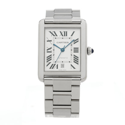Cartier Stainless Steel 31mm Tank Solo Automatic Watch 1 of 4