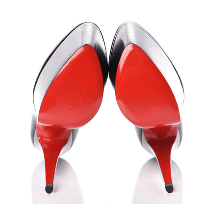 Christian Louboutin Kid Victoria 160 Pumps 38 Black 5 of 7