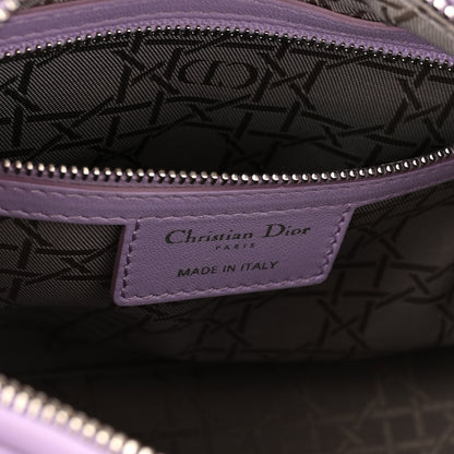 Christian Dior Lambskin Cannage Medium Lady Dior Purple 5 of 13