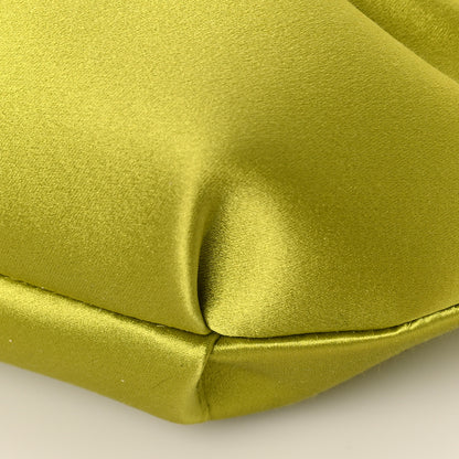 Jimmy Choo Satin Bonny Shoulder Bag Lime 8 of 8