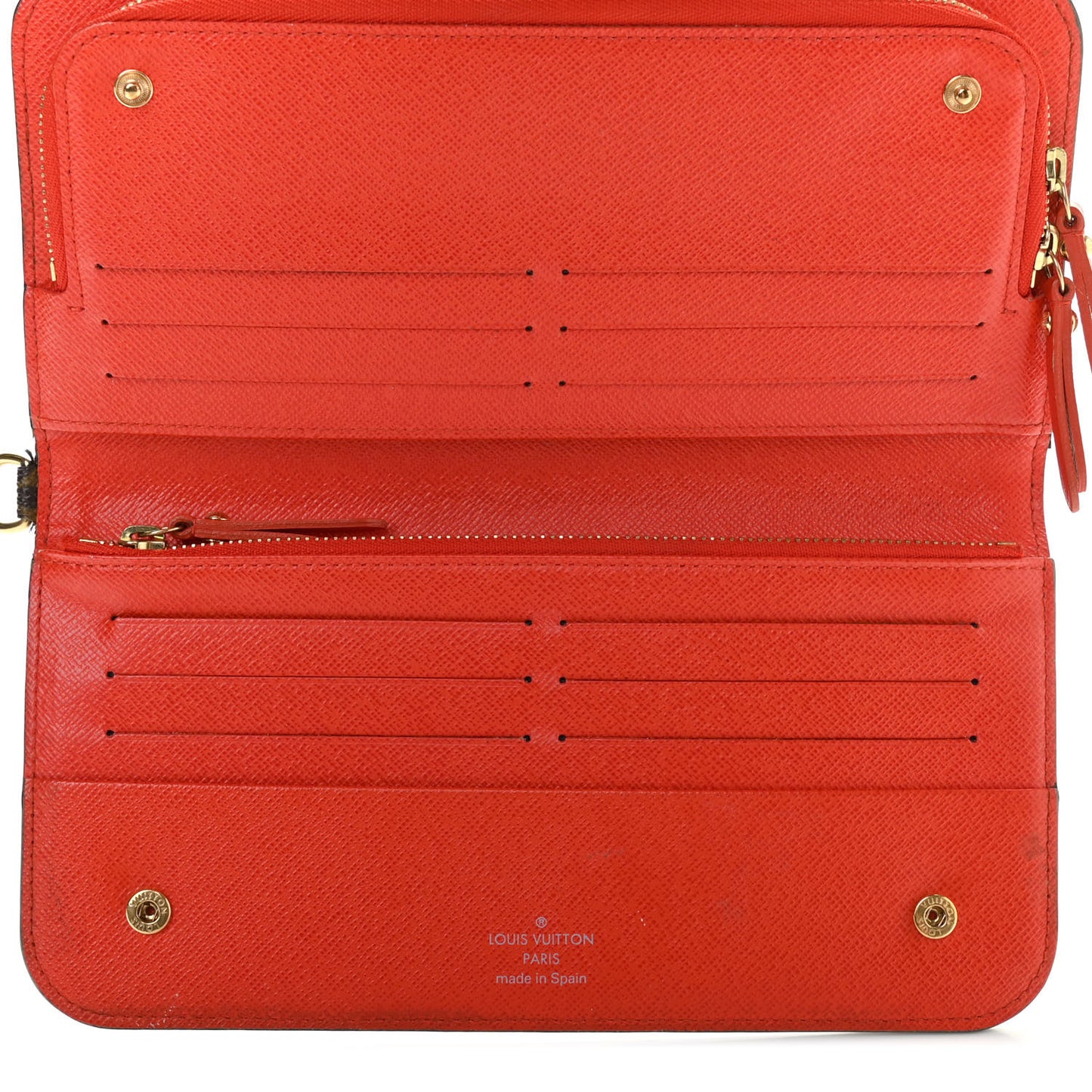 Monogram Insolite Wallet Red