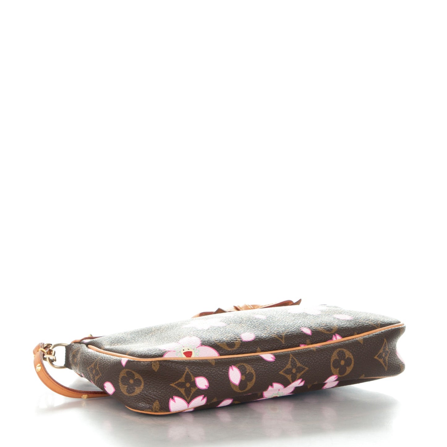 Monogram Cherry Blossom Pochette Accessories Brown