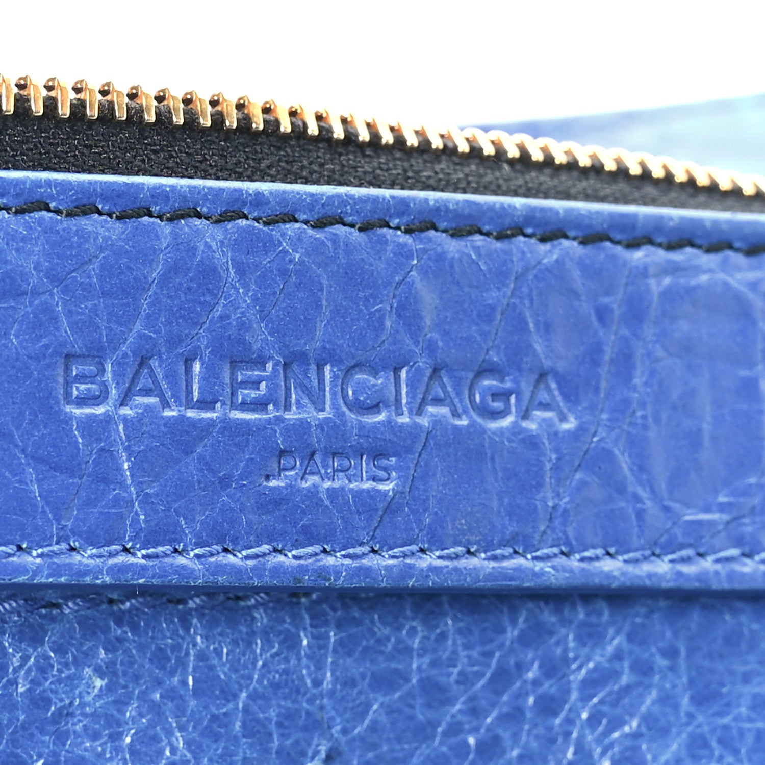 Balenciaga Agneau Giant 12 Gold Hardware City Bleu Lazuli 6 of 12