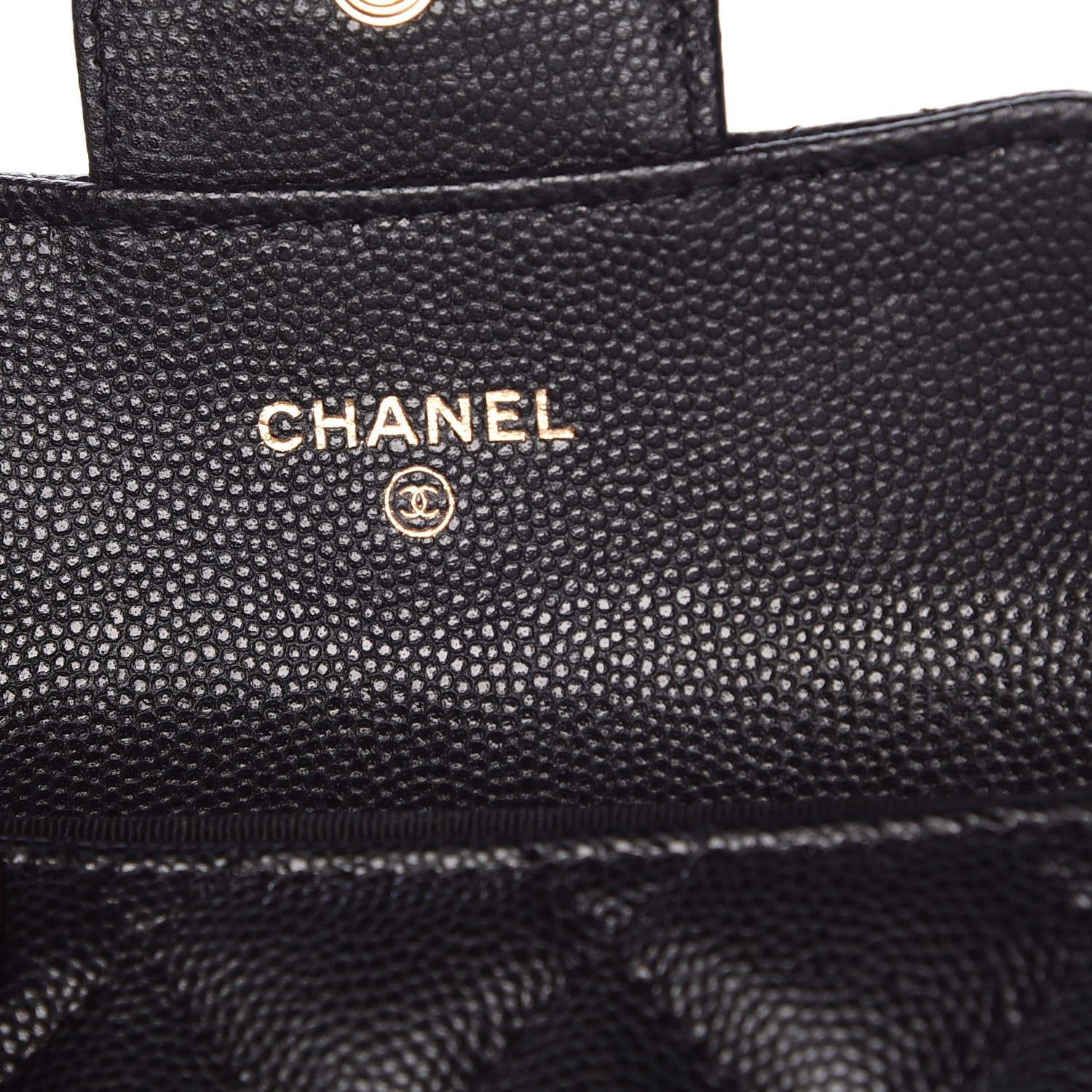Chanel Caviar Quilted Reissue Card Holder Black 5 of 9