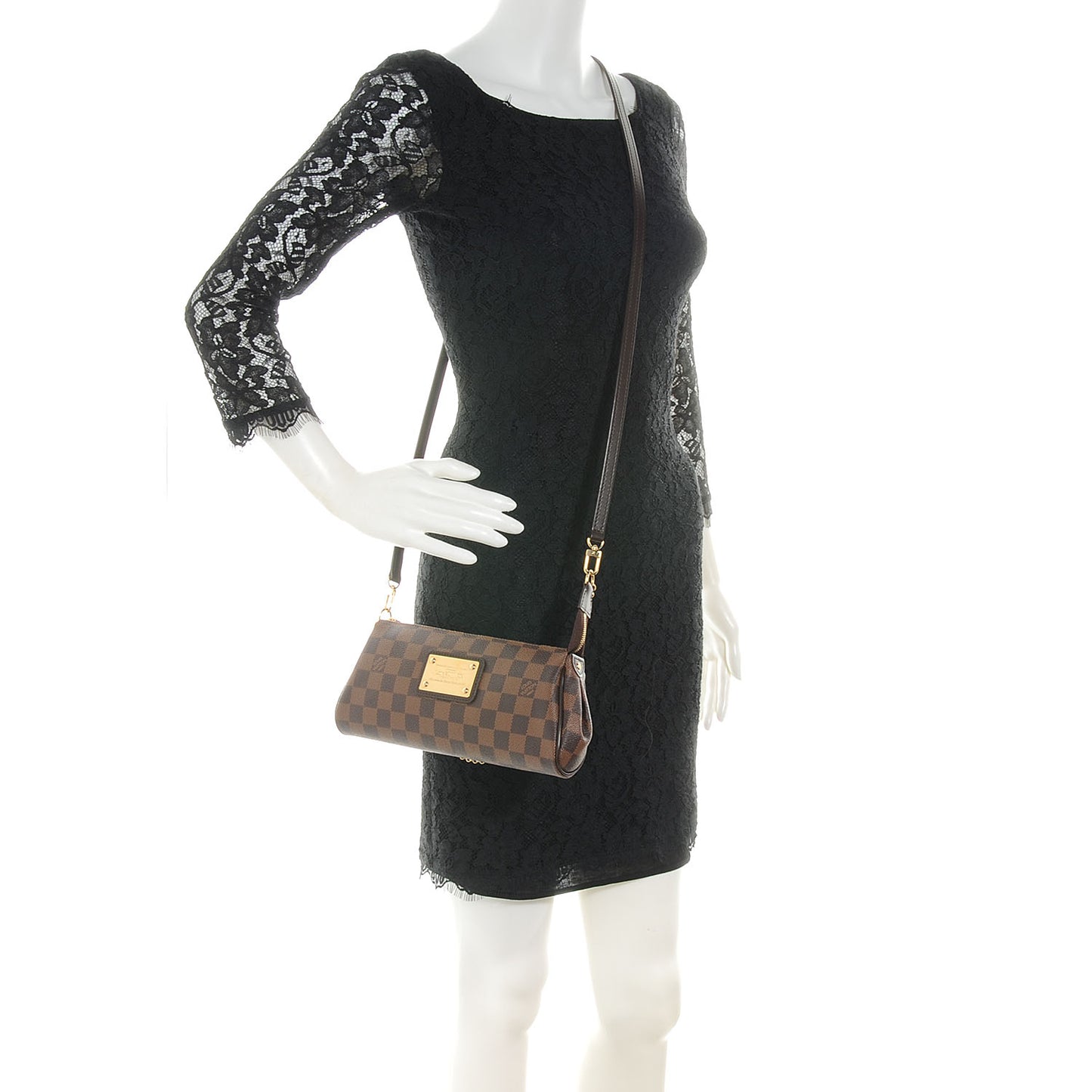 Damier Ebene Eva Clutch