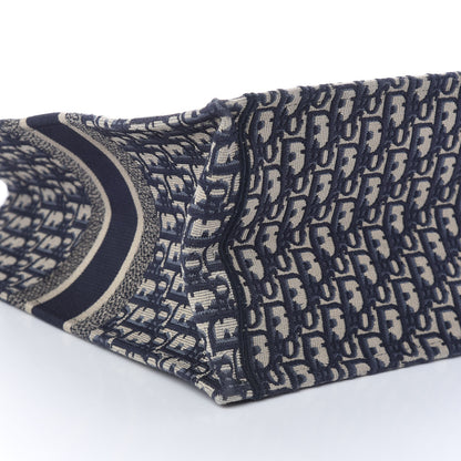 Christian Dior Oblique Book Tote Blue Multicolor 7 of 9