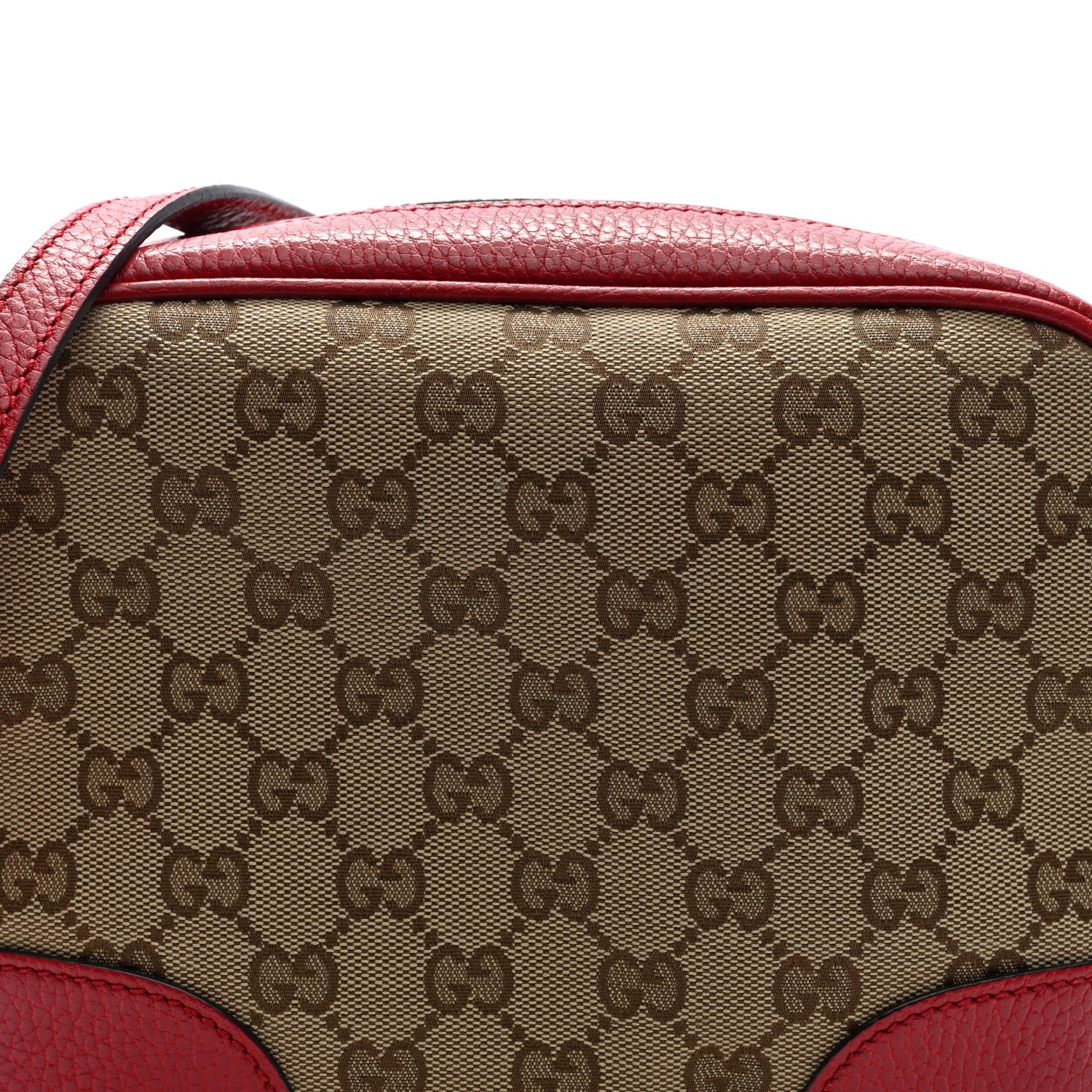 Gucci Monogram Mini Bree Messenger Bag Red 8 of 10