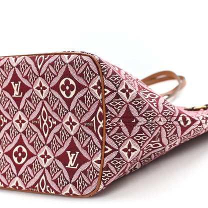 Louis Vuitton Jacquard Since 1854 Neverfull MM Bordeaux 10 of 10