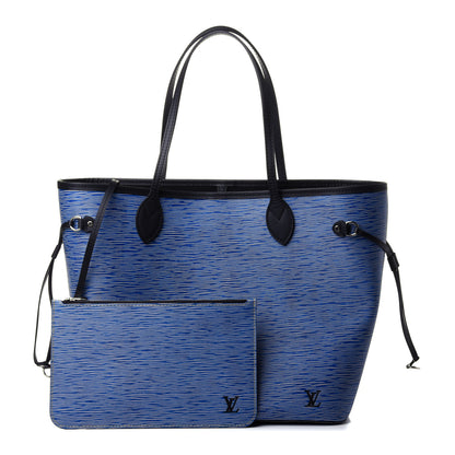 Louis Vuitton Epi Neverfull MM Denim Light 1 of 4