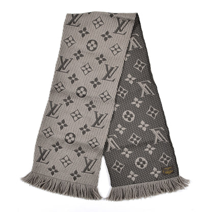 Louis Vuitton Wool Silk Logomania Scarf Verone 2 of 4