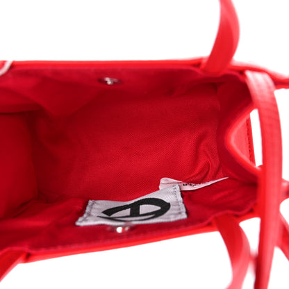 Telfar Vegan Leather Small Shopping Bag Red 5 of 9