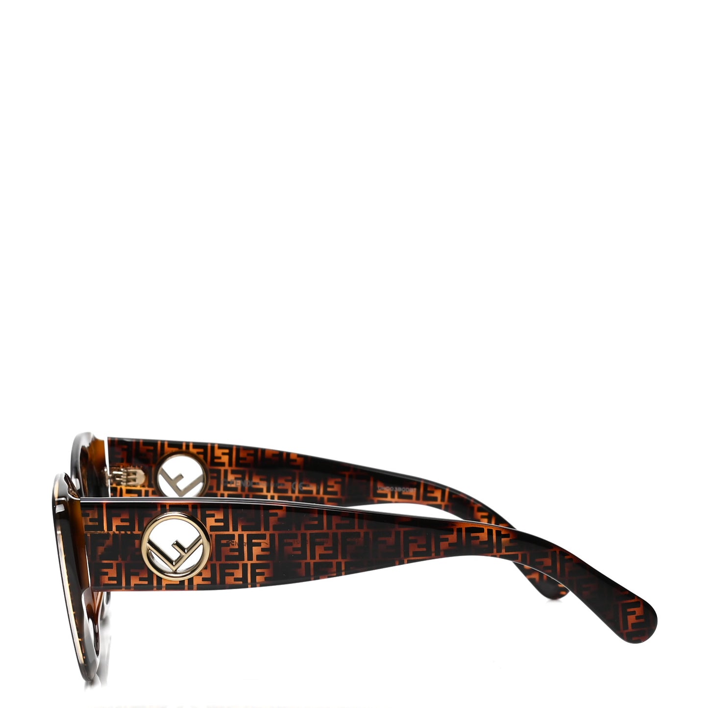 Acetate F is Fendi FF Cat Eye Sunglasses FF 0360/G/S Havana