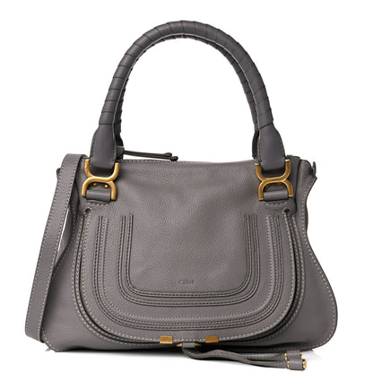 Chloe Calfskin Medium Marcie Satchel Cashmere Grey 1 of 11