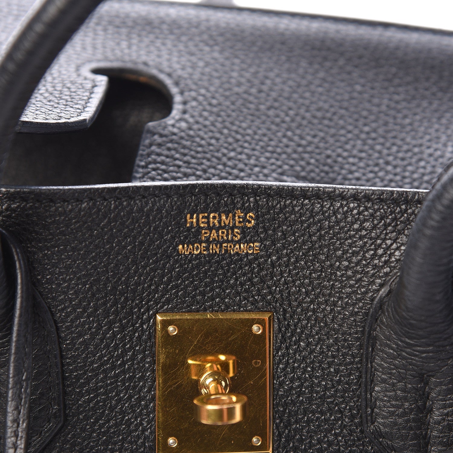 Hermes Togo Birkin 35 Black 8 of 12