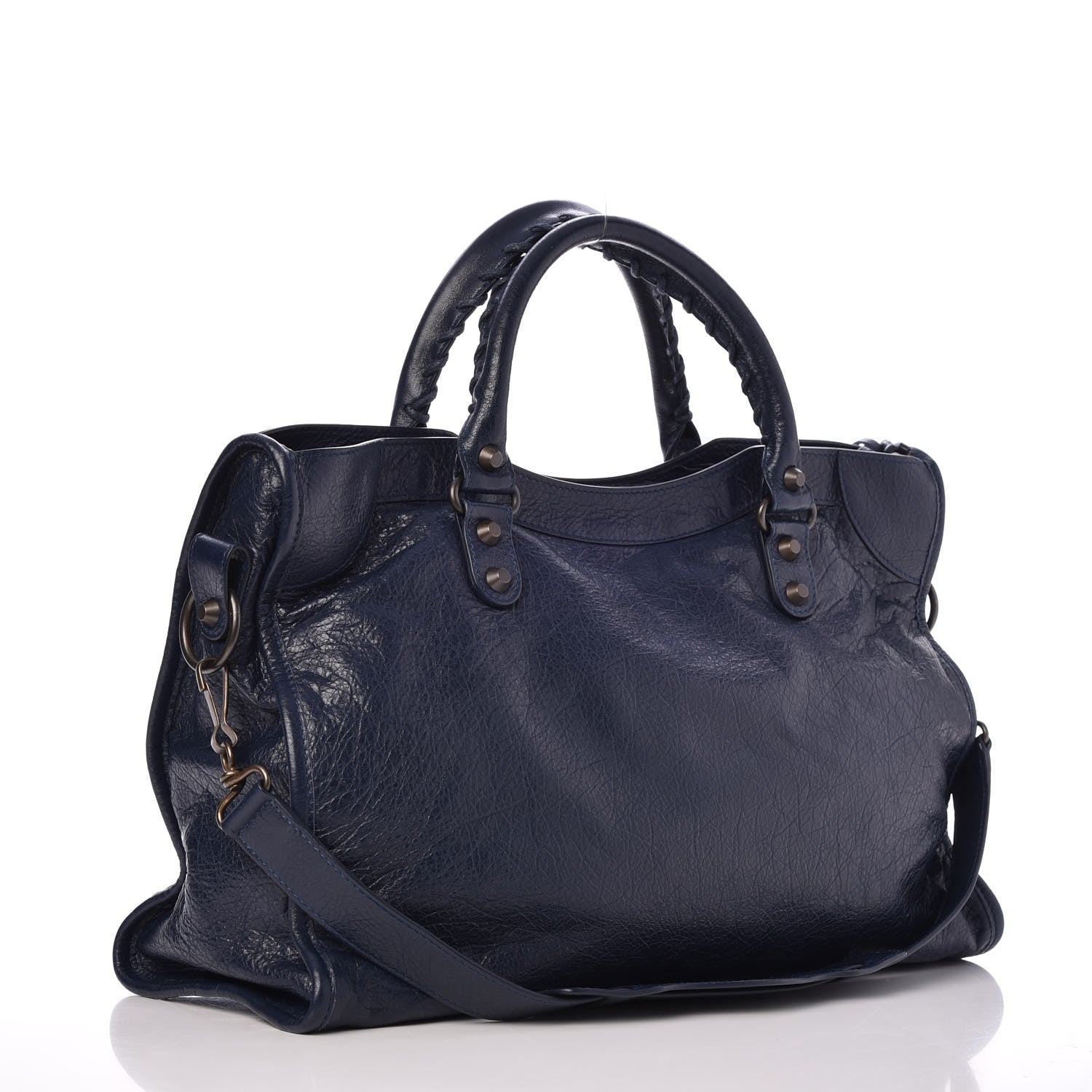 Balenciaga Agneau Classic Hardware City Bleu Obscur 3 of 7