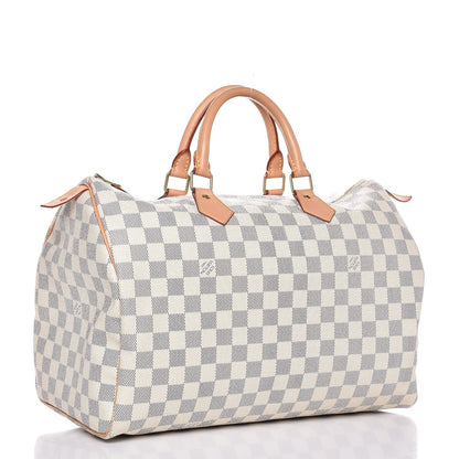 Louis Vuitton Damier Azur Speedy 35 3 of 10