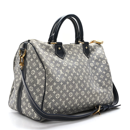 Louis Vuitton Monogram Idylle Speedy Bandouliere 30 Encre 3 of 10