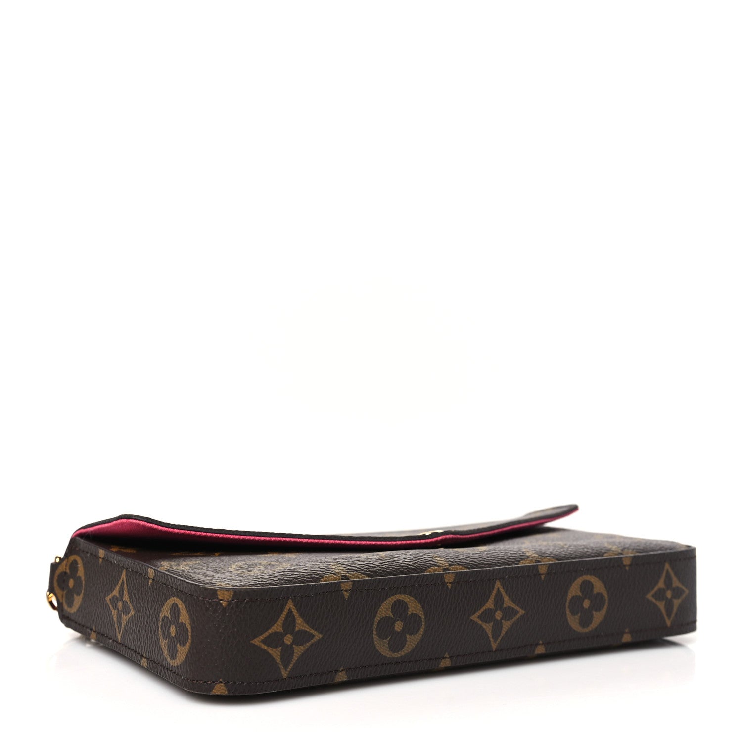 Louis Vuitton Monogram My LV World Tour Pochette Felicie Chain Wallet Hot Pink 5 of 11