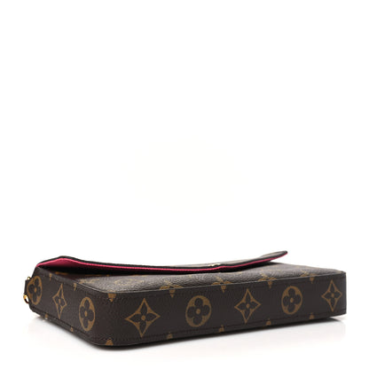 Louis Vuitton Monogram My LV World Tour Pochette Felicie Chain Wallet Hot Pink 5 of 11