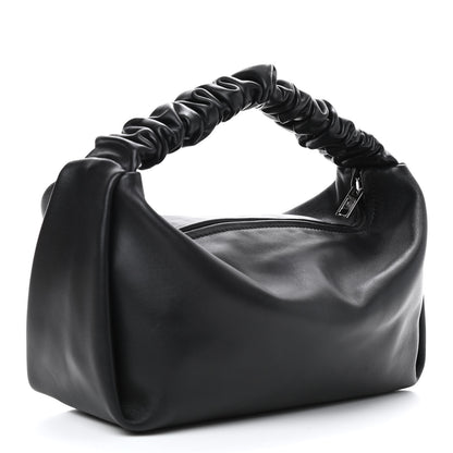 Alexander Wang Lambskin Mini Scrunchie Bag Black 3 of 8