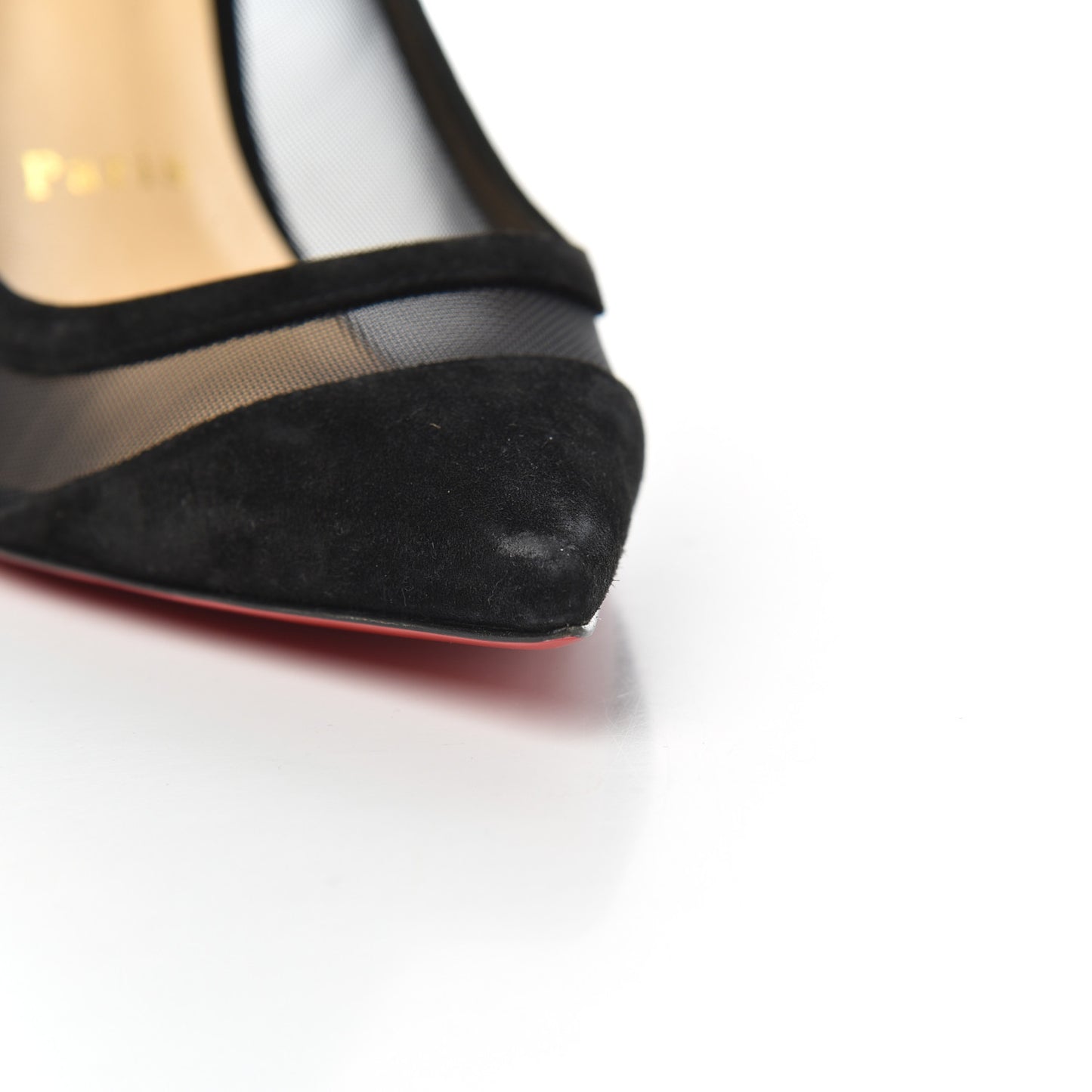 Veau Velours Rete Galativi 85 Pumps 38 Black