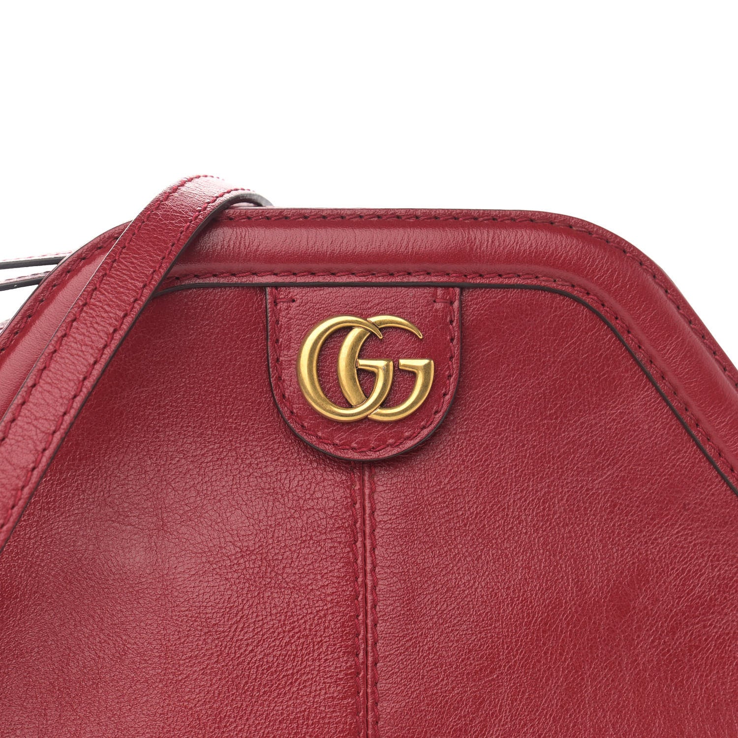 Gucci Piuma Lux Calfskin Small Re(Belle) Crossbody Bag Romantic Cerise 8 of 13