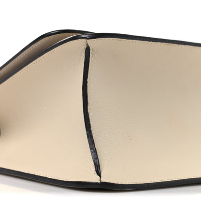 Jimmy Choo Grainy Calfskin JC Top Handle Beige 8 of 9