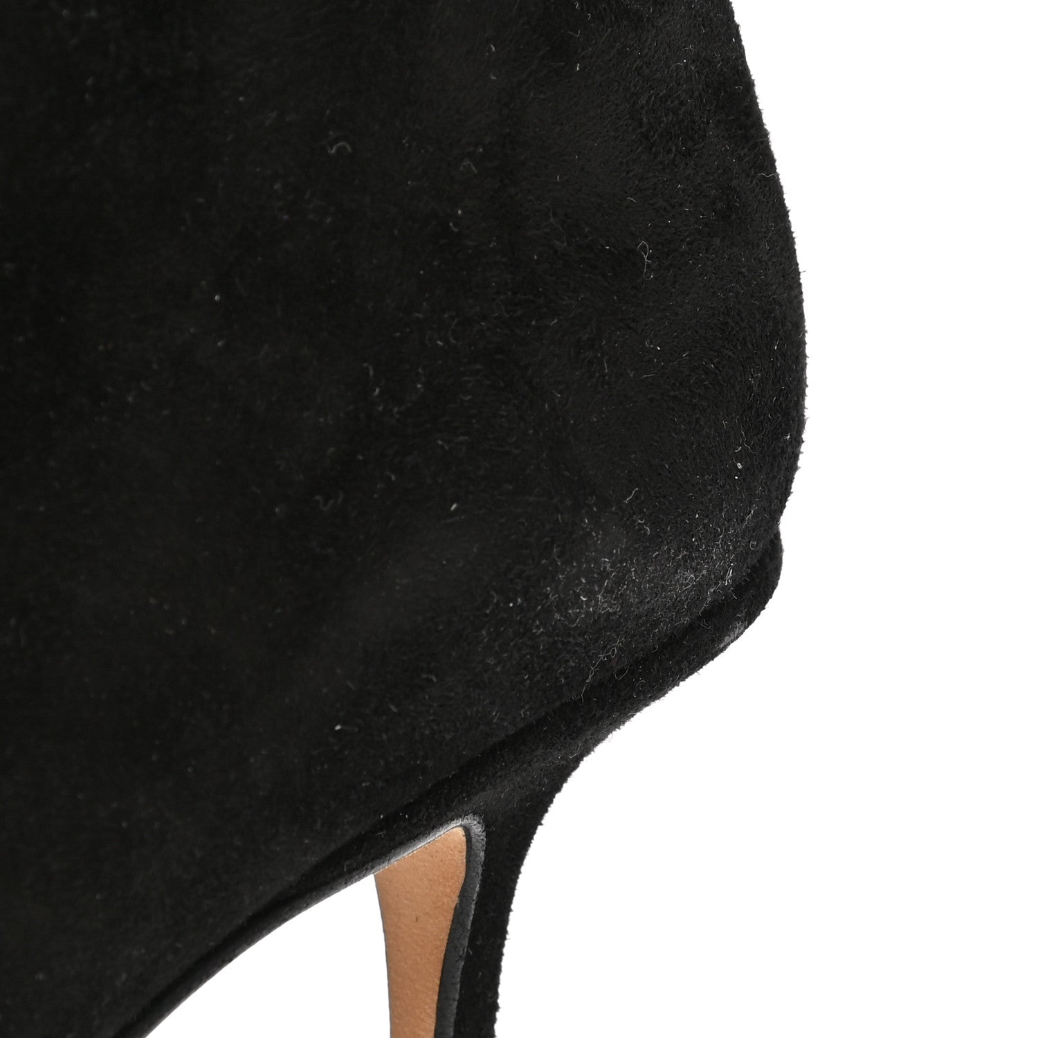 Jimmy Choo Suede Ankle Boots 39 Black 8 of 9