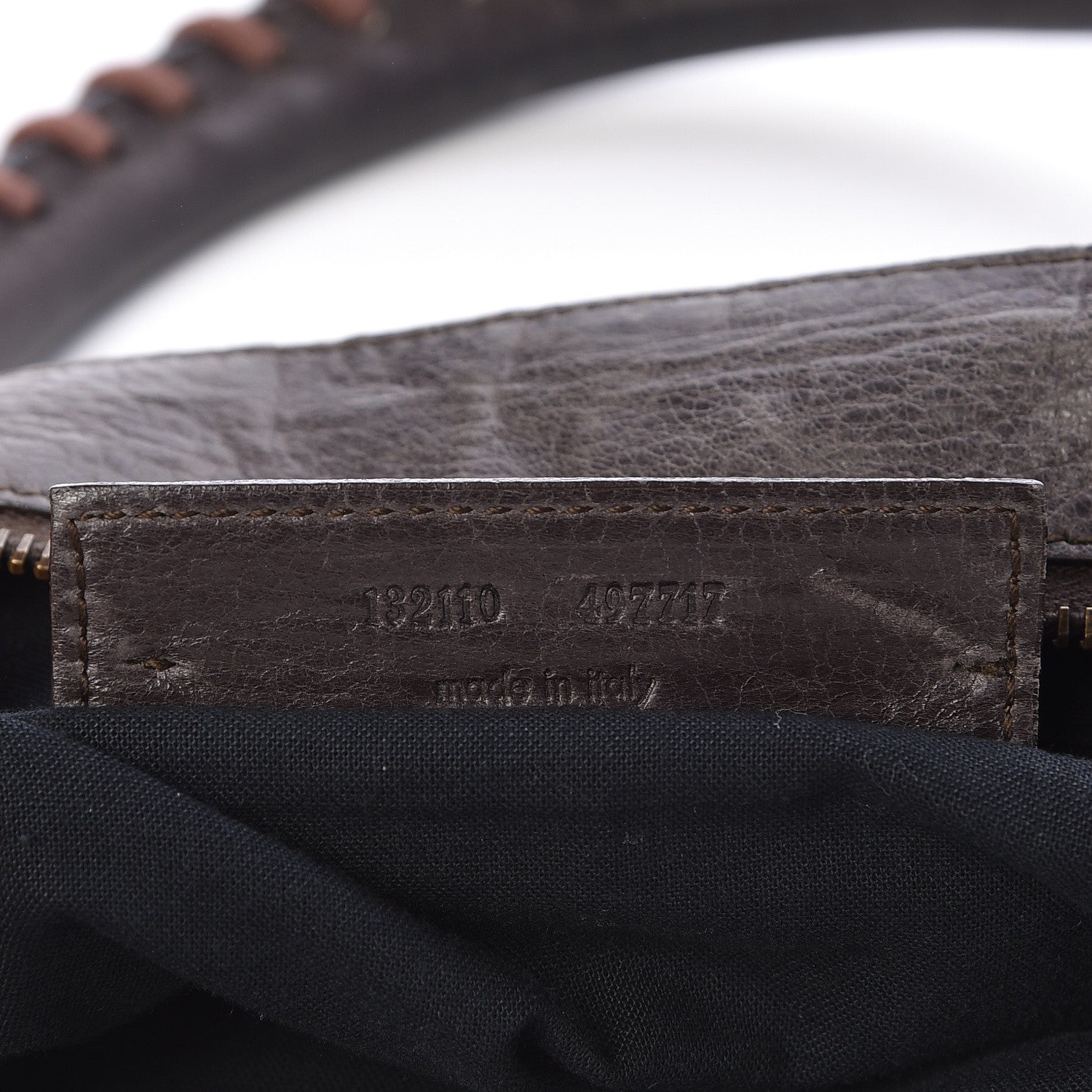 Balenciaga Agneau Classic Hardware Work Charbon 5 of 12